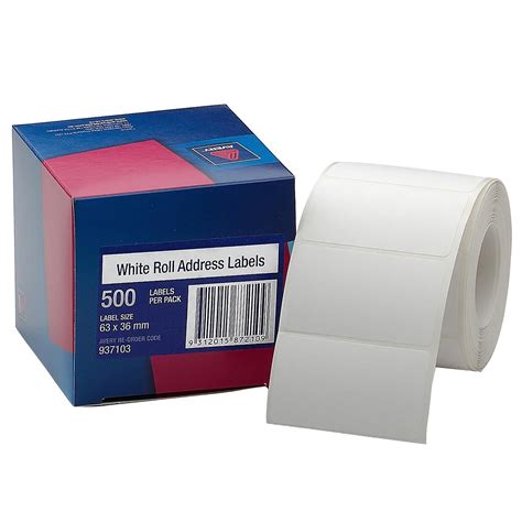 Roll Label Template